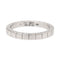 Bague 62 Cartier Bague Alliance Lanières Or blanc 58 Facettes 4061190CN