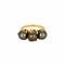 Bague 52,5 Bague en or jaune et perles de cultures de Tahiti 58 Facettes BIA1084X3