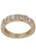 Bague 53.5 DEMI ALLIANCE DIAMANTS 1.33ct 58 Facettes 087621
