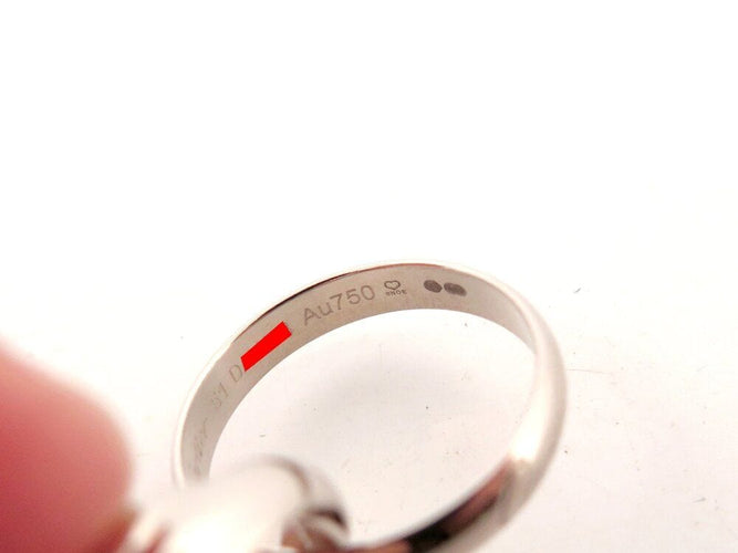 Bague 48 vintage bague trinity CARTIER alliance or blanc 18k argente  t48 58 Facettes 266416