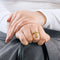 Bague 54 Bague Bvlgari collection B.zero1 en or jaune 58 Facettes P20L8