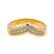 Bague 54.5 Balmain Bague  Or jaune Diamant 58 Facettes 3450035CN