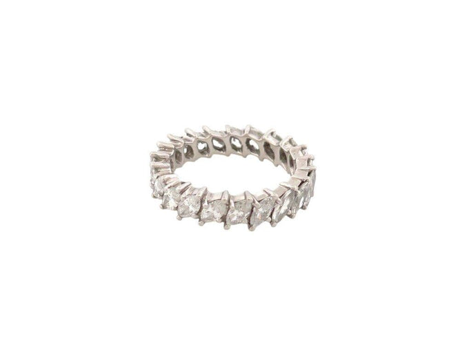 Bague 52 bague alliance pavage complet 21 diamants 2.1 ct t52 en platine 6gr 58 Facettes 268459