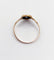 Bague 52.5 Bague art nouveau or rose fleur, saphir et diamants 58 Facettes A05529