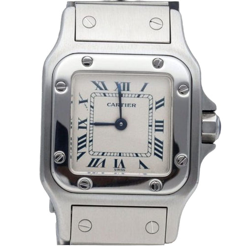 Montre Cartier Montre Santos Galbée 58 Facettes MT41110