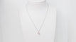 Collier Collier solitaire en or blanc et diamant 1,40ct 58 Facettes 32247