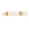 Bracelet Van Cleef & Arpels, deux ors, diamants, perles. 58 Facettes 34207
