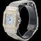 Montre Cartier Montre Santos Dame Or Jaune 18K Et Acier 58 Facettes MT42876