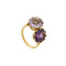 Bague 62 Bague Toi & Moi améthystes 58 Facettes 30179