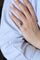 Bague Jonc Or jaune, Or blanc Saphir, Diamant