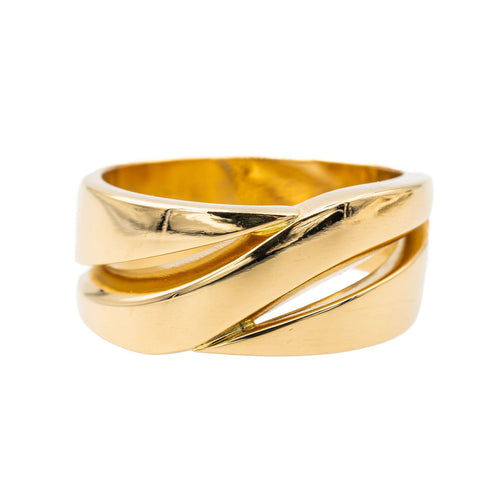 Bague 55 Hermès Bague Or jaune 58 Facettes 3565804CN