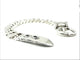 Bracelet HERMES. Collection "Boucle sellier", bracelet vintage argent MM 58 Facettes