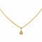 Bague Collier Solitaire Or jaune Diamant 58 Facettes 3574960CN