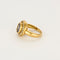 Bague 51 Bague jonc or jaune, saphir et diamants 58 Facettes PAL32302