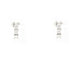 Boucles d'oreilles Boucles d'oreilles en or blanc avec diamants 0,90 ct 58 Facettes