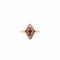 Bague 54 Bague marquise rubis et diamants sur or jaune 58 Facettes