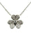 Collier VAN CLEEF & ARPELS. Collection "Mini Frivole", collier or blanc 18K et diamants (full set) 58 Facettes