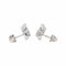 Boucles d'oreilles Guy Laroche Boucles d'oreilles Puces Or blanc Diamant 58 Facettes 3641116CN