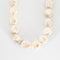 Collier Collier de perles Keishi blanche, fermoir argent 58 Facettes
