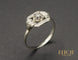 Bague 45.5 Bague Art Déco Diamant et Platine 58 Facettes A10574