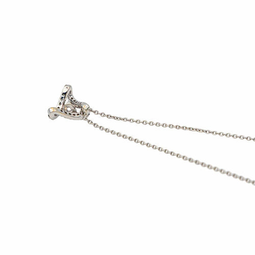 Collier Collier Or blanc Diamant 58 Facettes 3747940CN