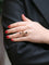 Bague 51 Bague arabesque or diamants saphirs 58 Facettes J152