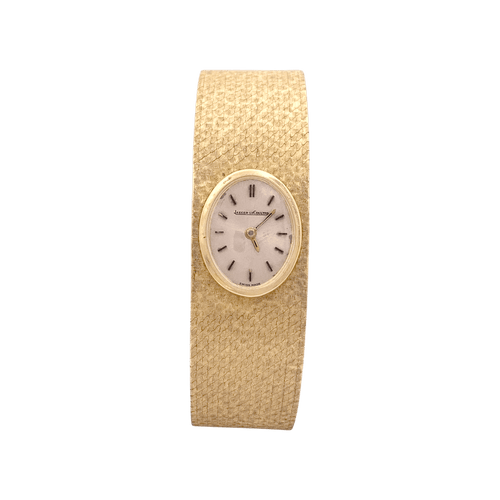 Montre Jaeger-Lecoultre or jaune.