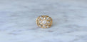 Bague 49.5 Bague Boule cocktail fil or rose riamants 58 Facettes