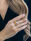 Bague BULGARI - Bague Allegra en or jaune, pierres de couleur et diamants 58 Facettes