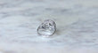 Bague 52 Bague Dôme Art Deco Diamants 58 Facettes