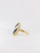 Bague 52 Bague marquise vintage or diamants saphirs calibrés 58 Facettes J176