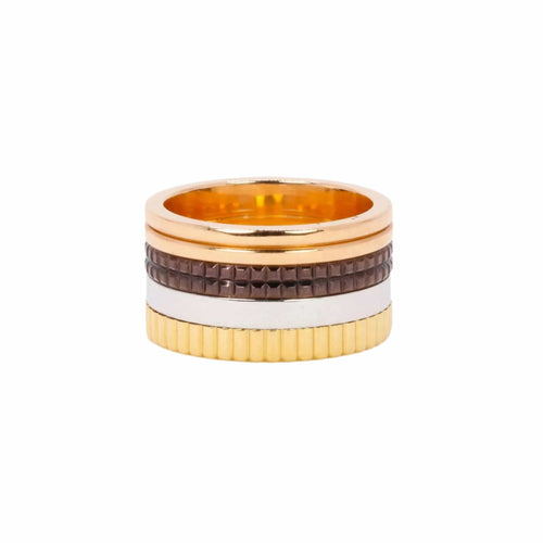 Bague 54 BOUCHERON - Bague Quatre Classique Large 3 ors 58 Facettes 1069.2