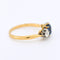 Bague 57 Bague Ancienne Trilogie Or, Saphir et Diamants 58 Facettes 374
