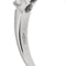 Bague 59 Bague en or blanc avec diamants 58 Facettes 33630