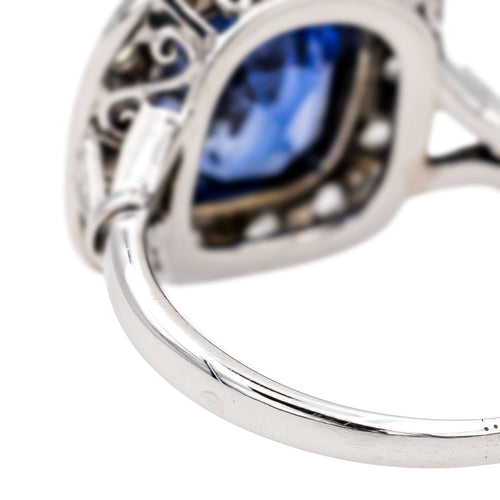 Bague 51 Bague Or blanc Saphir 58 Facettes 3332908CN
