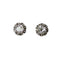Boucles d'oreilles Paire de Puces d'Oreilles Anciennes Or blanc Diamants 58 Facettes A11533