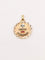 Pendentif Médaille amour Augis ronde Plus qu'hier moins que demain or jaune rubis 58 Facettes J496