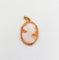 Pendentif Pendentif vintage or 18k camée coquille 58 Facettes A05882