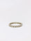Bague Alliance américaine en or blanc et diamants 0,75 ct 58 Facettes J54
