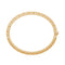 Bracelet Roberto Coin Bracelet Art deco bangle with diamond Or rose Diamant 58 Facettes 3159897RV