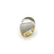Bague 54.5 Bague H. Stern en or 18 carats avec pierres dorées et cristal de roche 58 Facettes A2000N