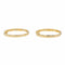 Boucles d'oreilles Boucles d'oreilles Créoles Or jaune Diamant 58 Facettes 2905335CN