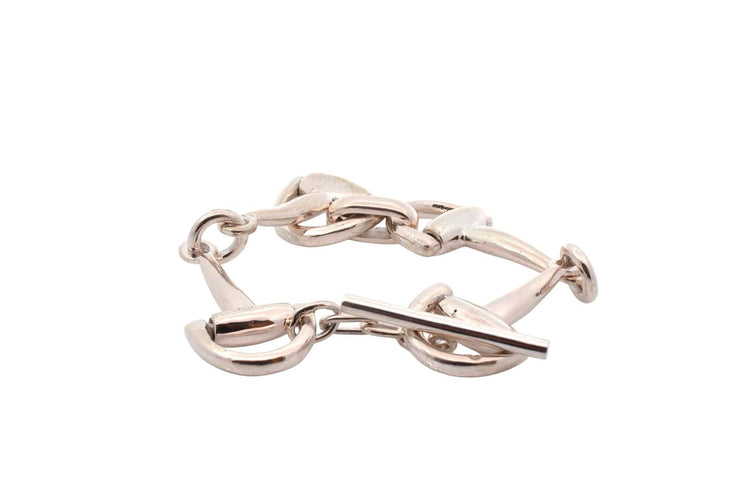 Bracelet Bracelet étrier en argent 58 Facettes 27781