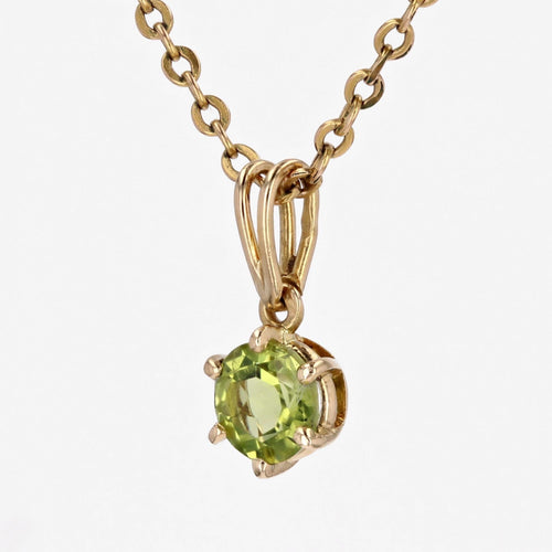 Pendentif Pendentif or péridot 58 Facettes CVP152