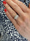 Bague 56 Bague platine art-déco diamants 58 Facettes 089681