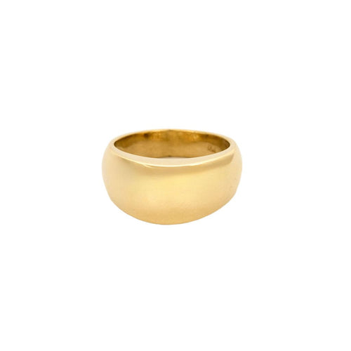 Bague 57 Bague jonc en or jaune 58 Facettes CAN1331X4