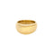 Bague 57 Bague jonc en or jaune 58 Facettes CAN1331X4