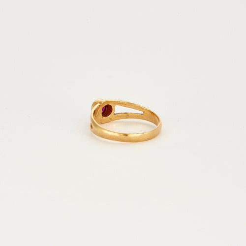Bague 53 Bague saphir rose 58 Facettes LP579