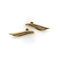 Boucles d'oreilles Boucles d'oreilles en forme d'aile en or 14 carats et diamants 58 Facettes