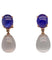 Boucles d'oreilles Boucles d'oreilles en or, tanzanites et diamants 58 Facettes